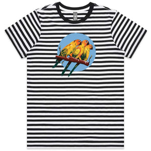 3 Birds Ladies Striped T-shirt
