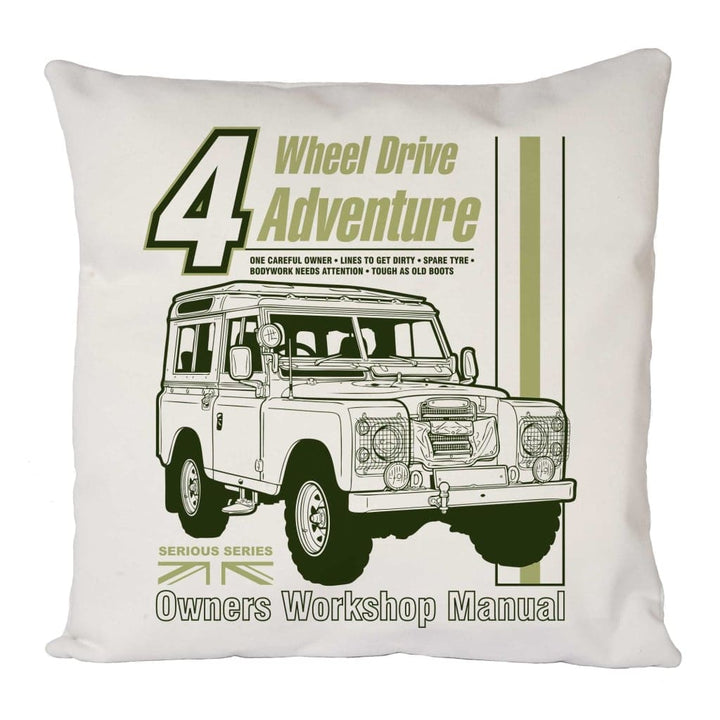4 Wheel Drive Adventure Cushion Cover
