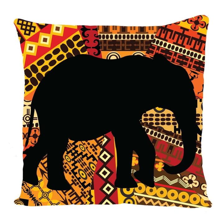 African Elephant Cushion Cover