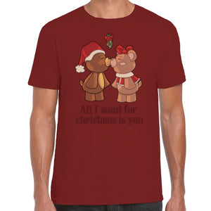 All i want for Christmas is you T-shirt