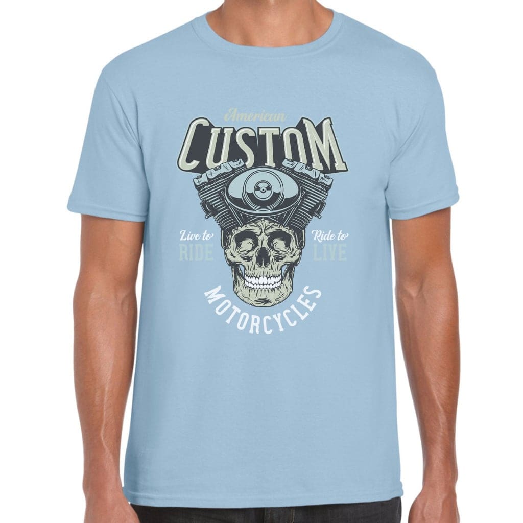 American Custom Motorcycles T-Shirt