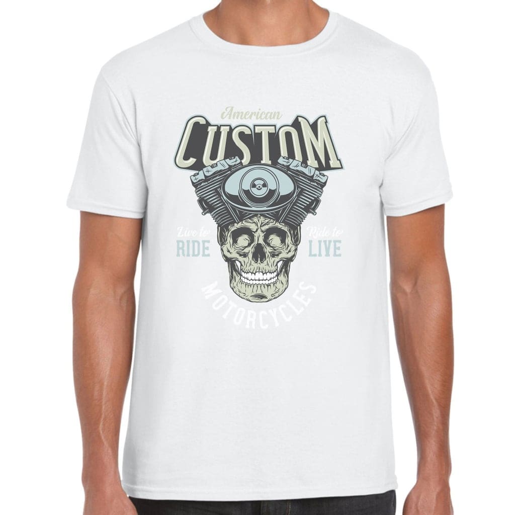 American Custom Motorcycles T-Shirt