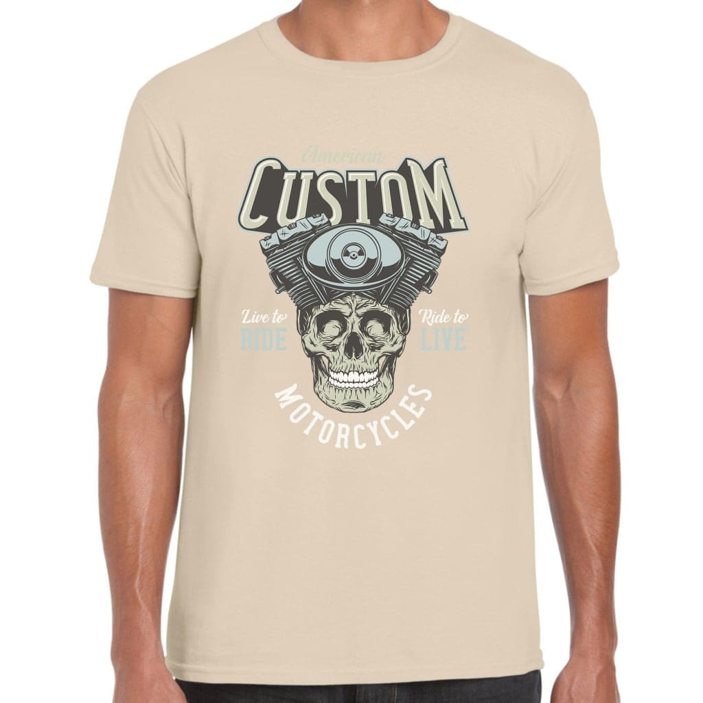 American Custom Motorcycles T-Shirt