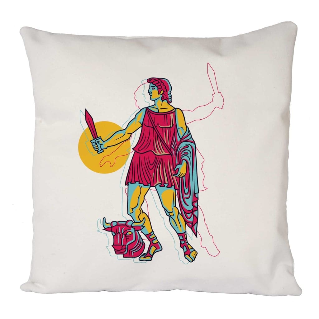 Antique Warrior Cushion Cover