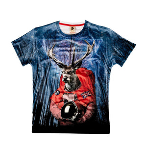 Astronaut Stag T-shirt