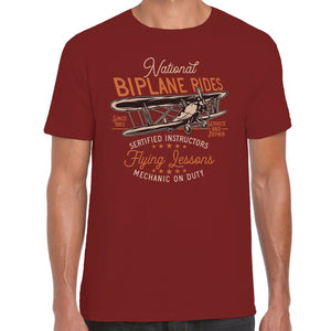 Biplane Rides T-shirt