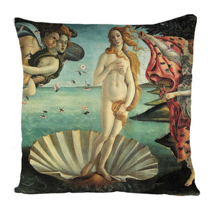 Birth Of Venus Boticelli Cushion Cover