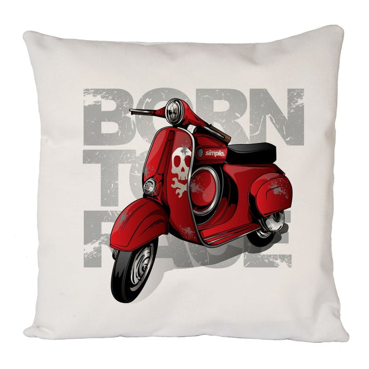 Born To Race Scooter Cushion Cover