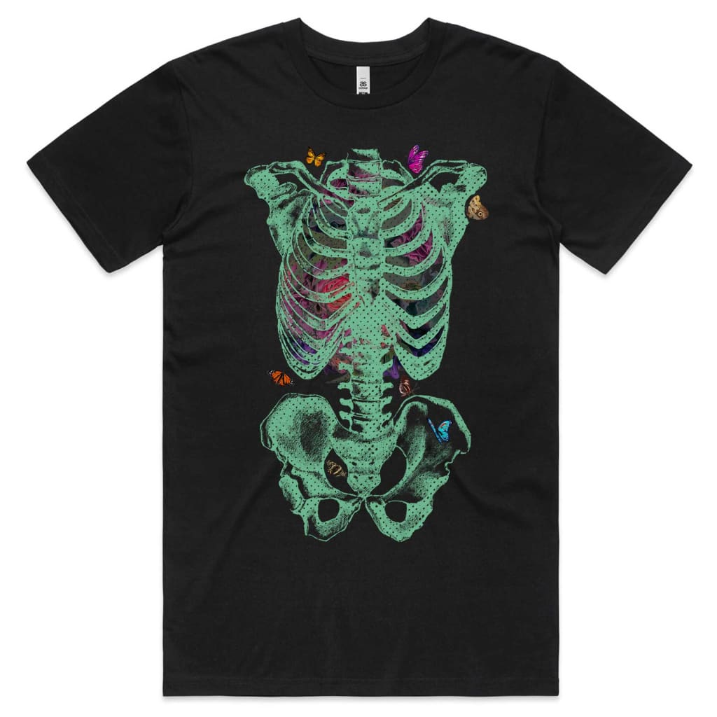 Butterfly Skeleton T-shirt