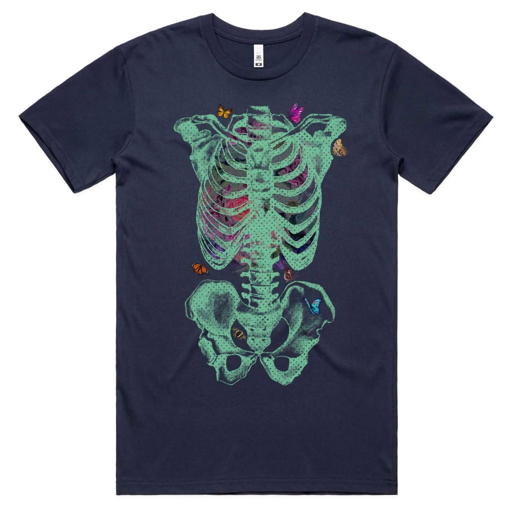 Butterfly Skeleton T-shirt