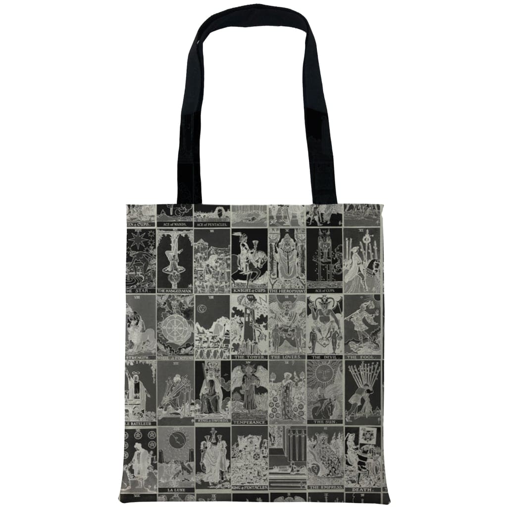 B&W Tarot Cards Bags