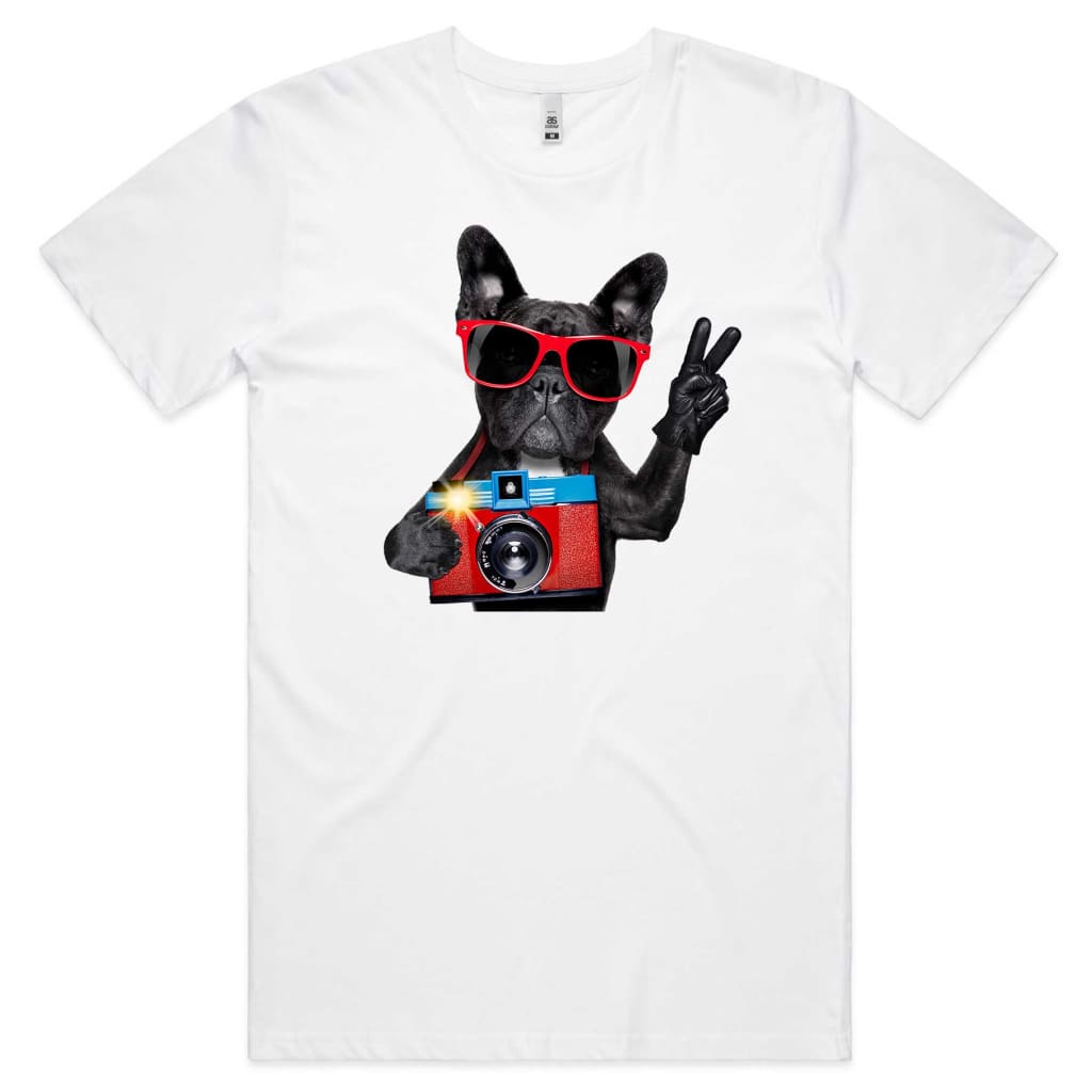 Camera Pug T-shirt