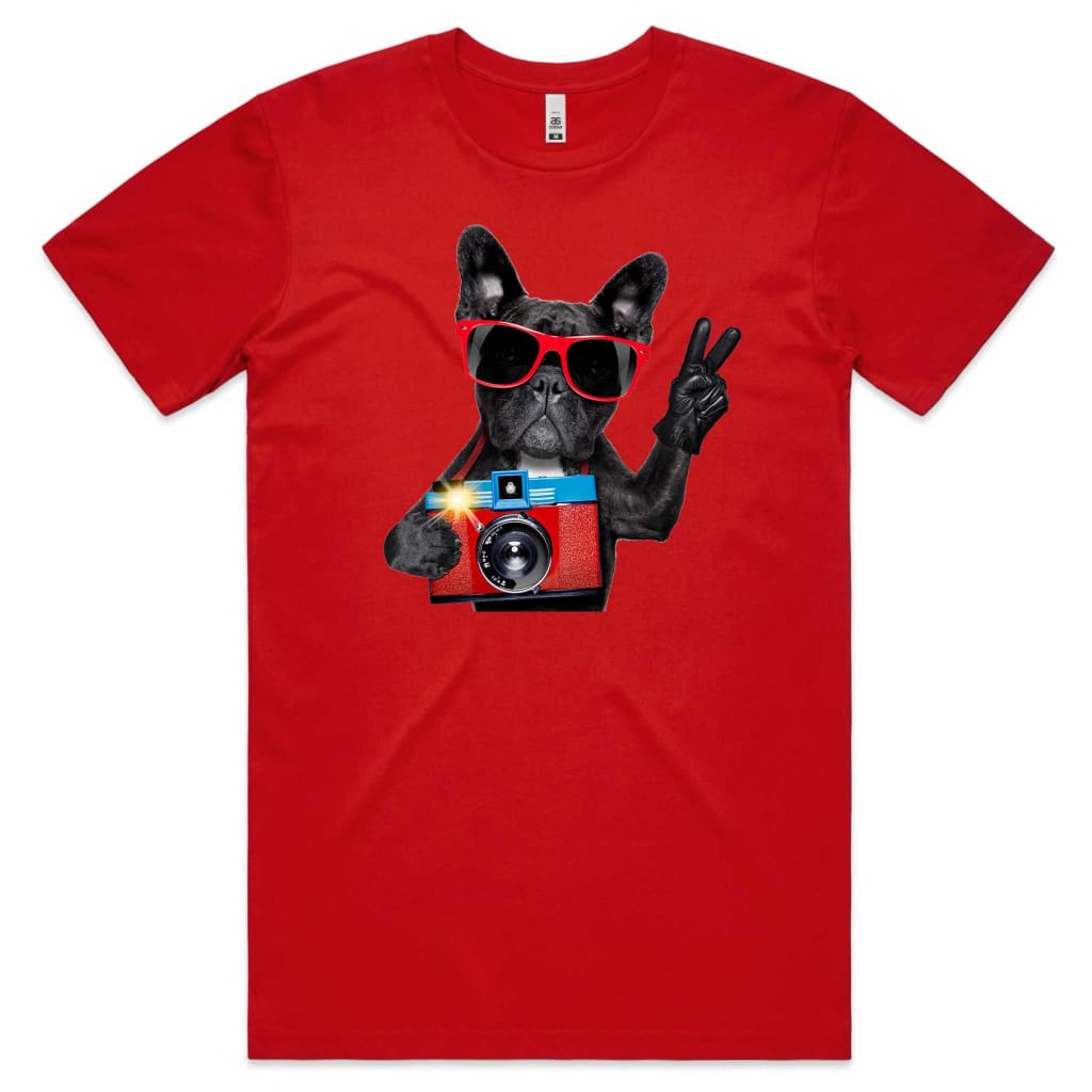 Camera Pug T-shirt