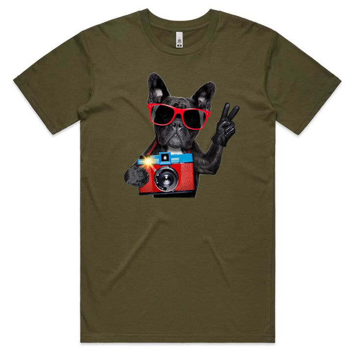 Camera Pug T-shirt