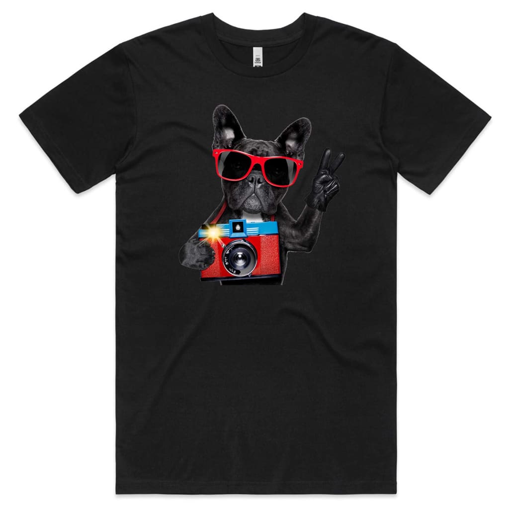 Camera Pug T-shirt