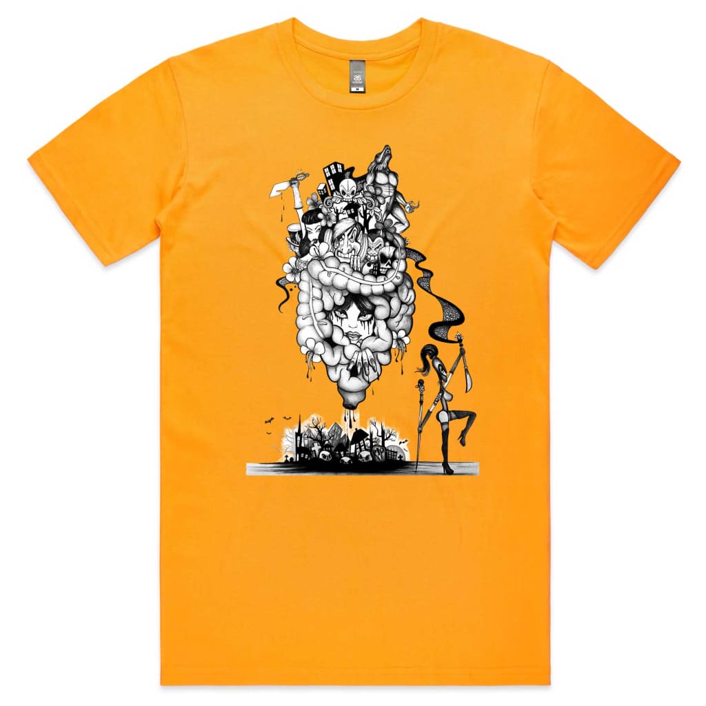 Cartoon Cemetery T-shirt