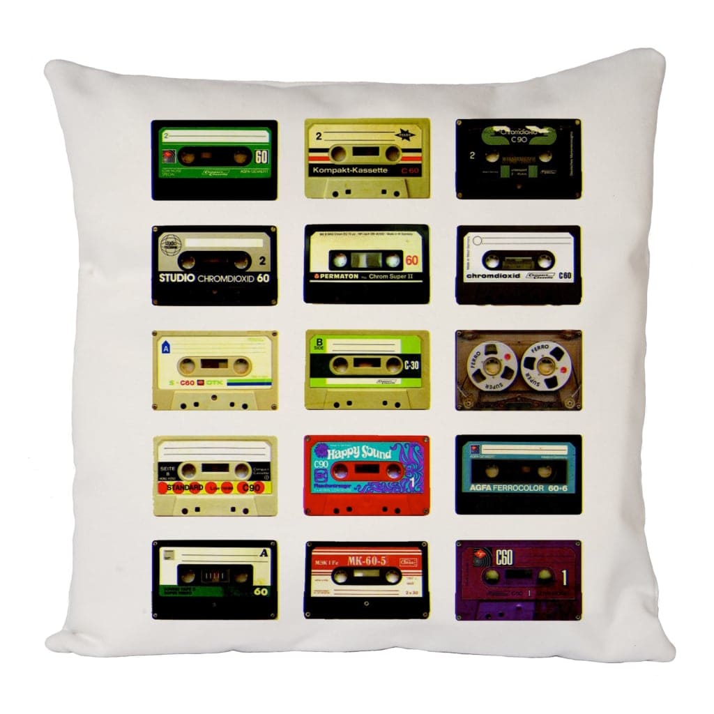 Cassettes Cushion Cover