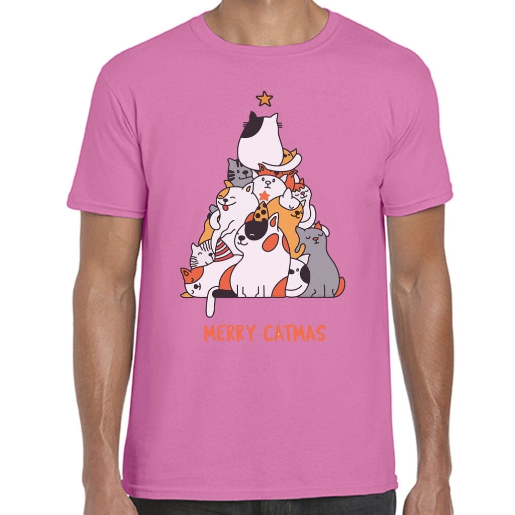 Cat Christmas Tree T-Shirt