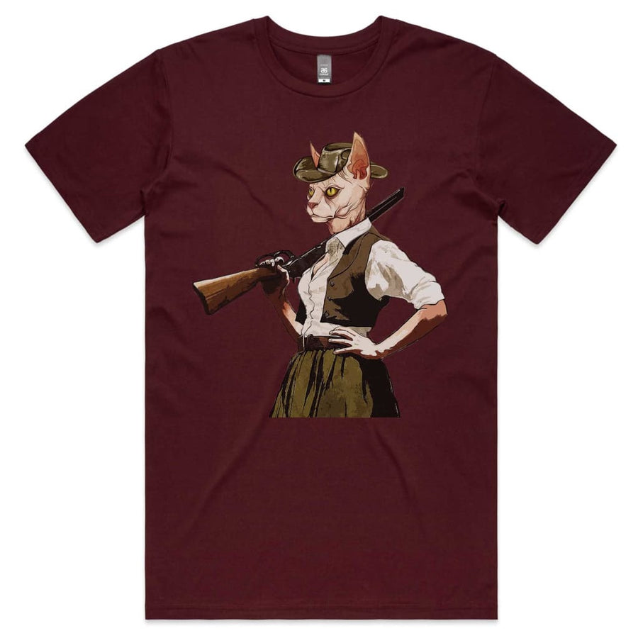 Cat Cowgirl T-shirt
