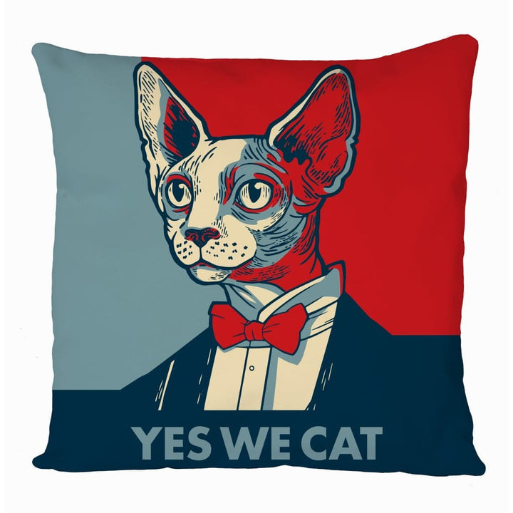 Yes We Cat Cushion Cover