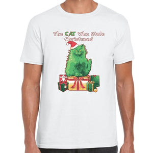 Cat Stole Christmas T-Shirt