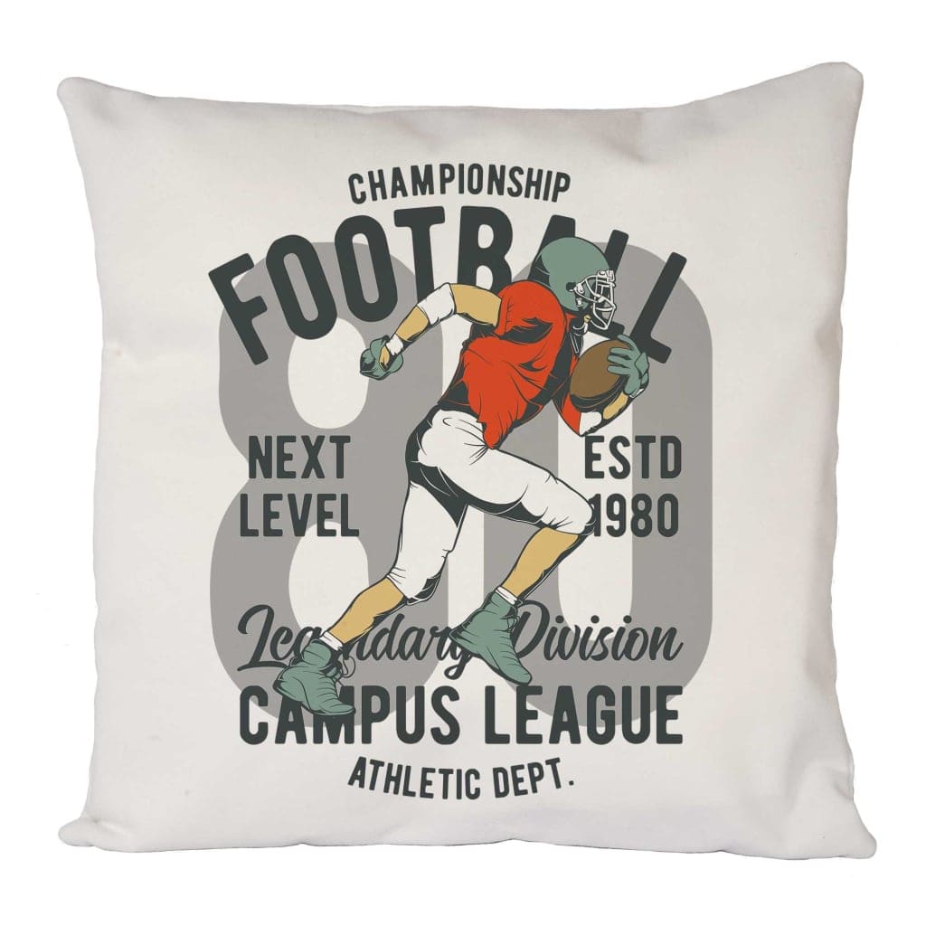 Championship Football Cushion Cover