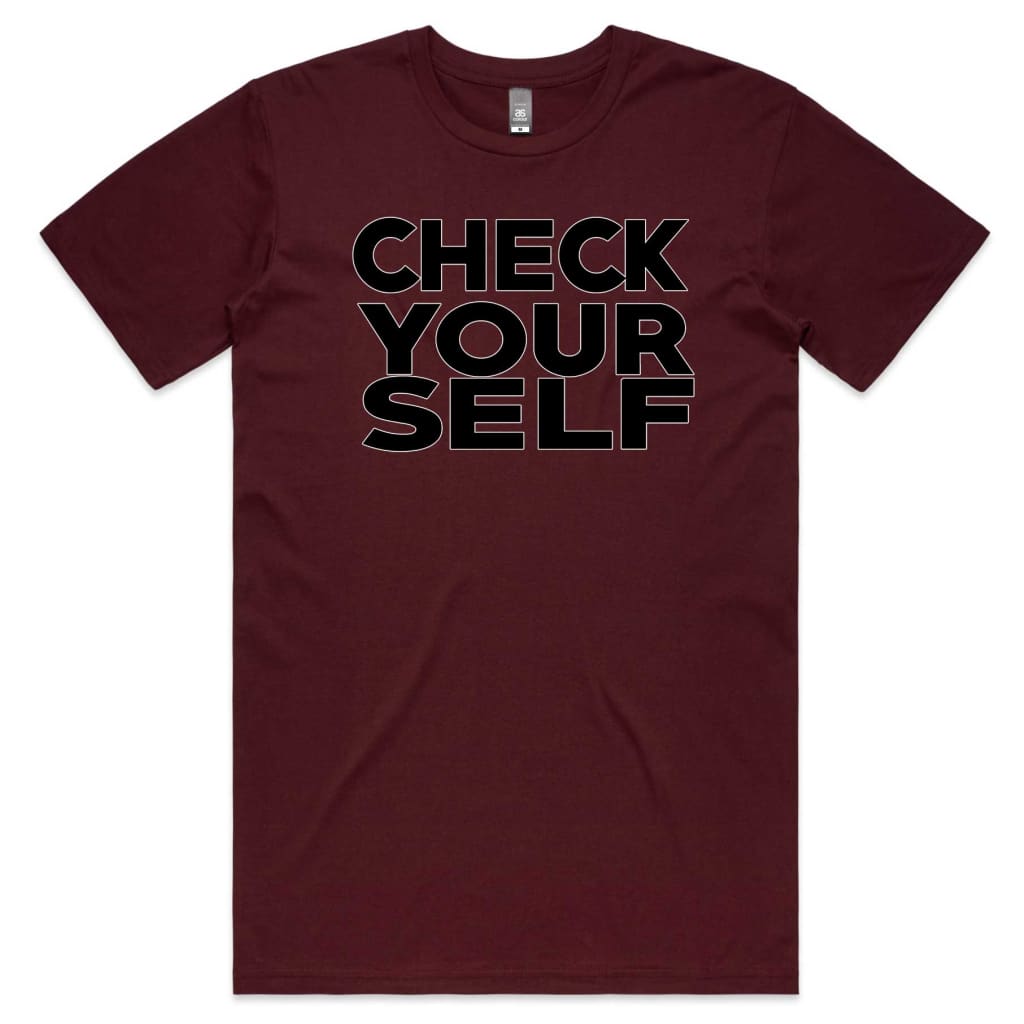 Check yourself T-shirt