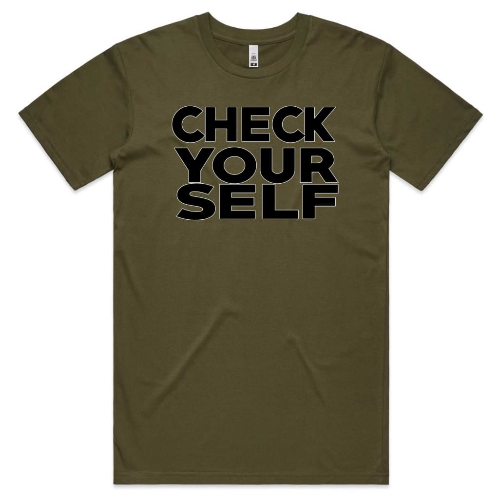 Check yourself T-shirt