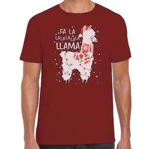 Christmas Llama T-shirt