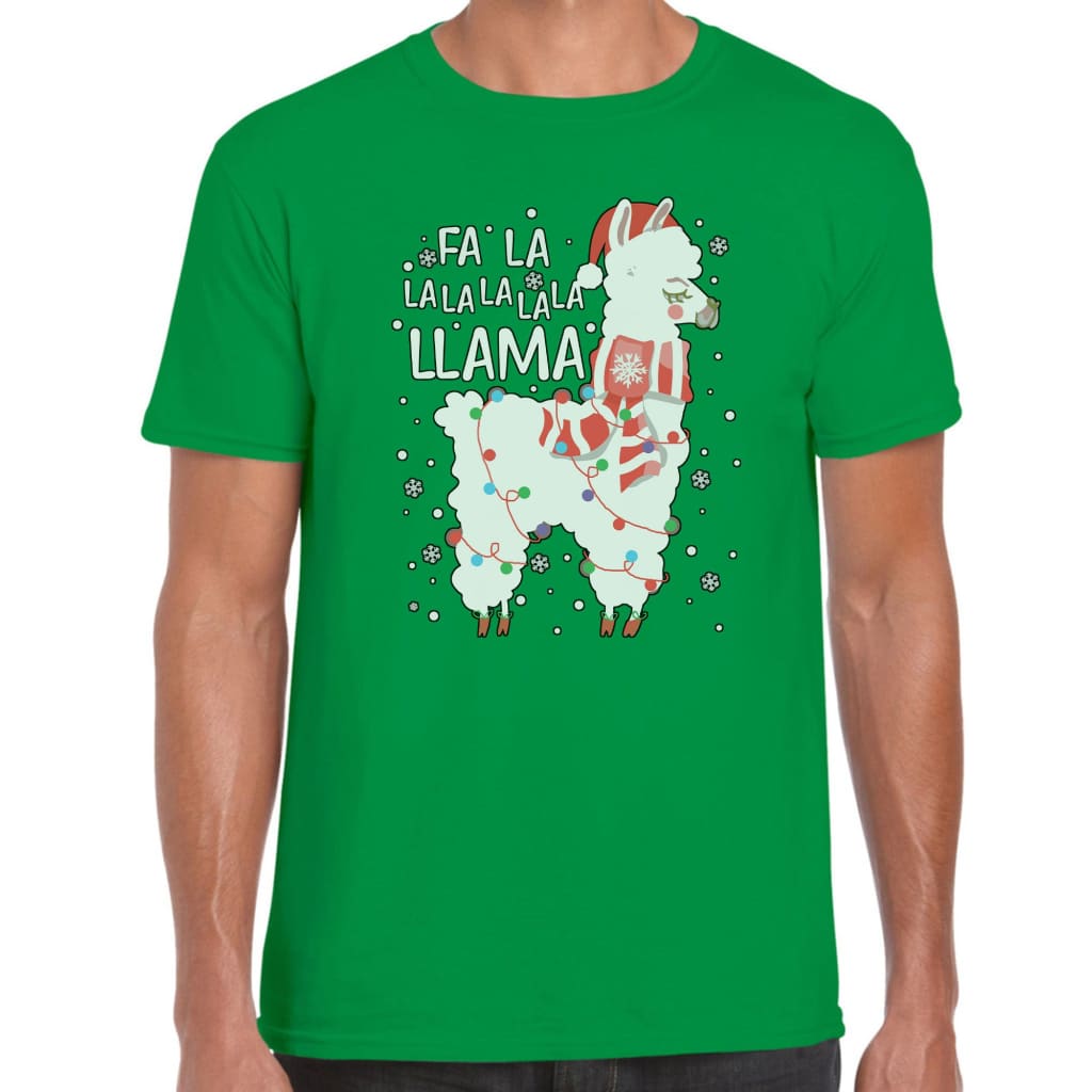 Christmas Llama T-shirt