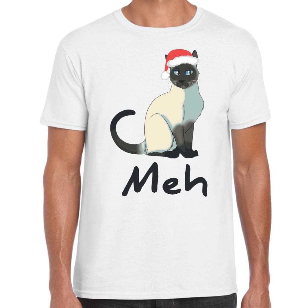 Christmas Meh Cat T-Shirt