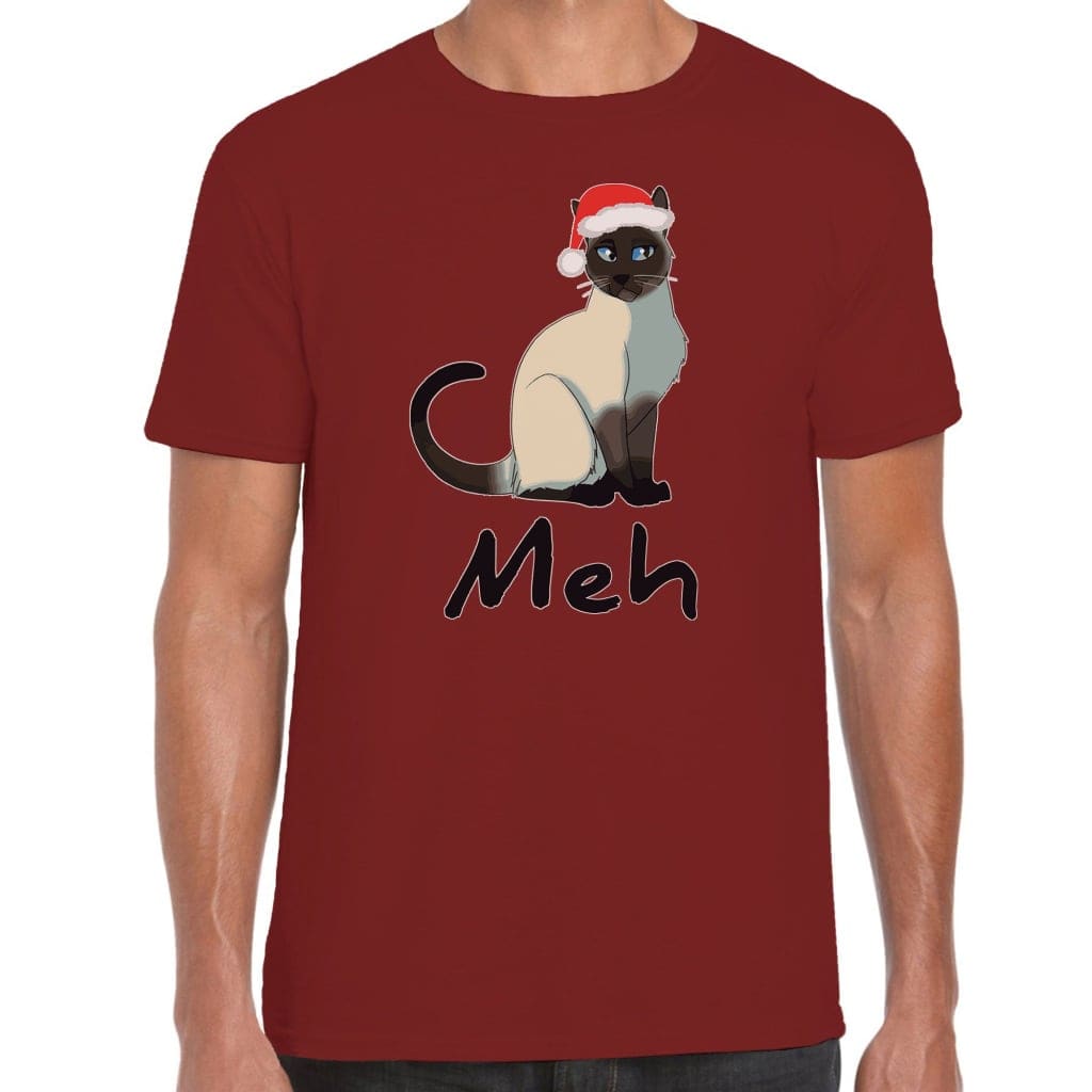 Christmas Meh Cat T-Shirt