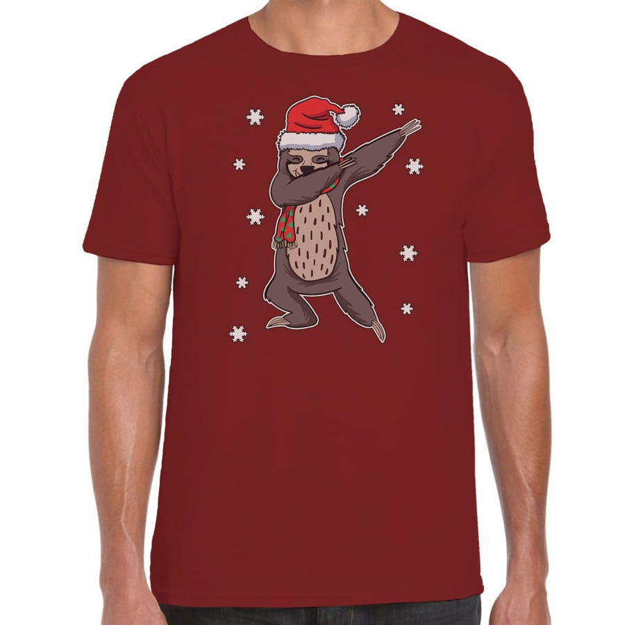 Christmas Sloth T-shirt