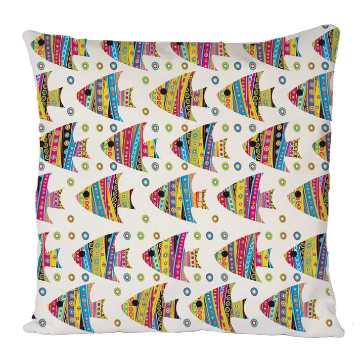 Colourful Fishes Cushion Cover