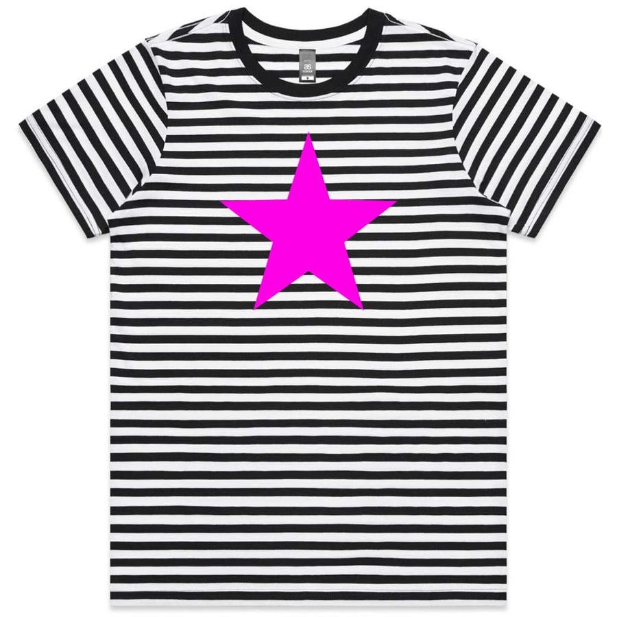 Copy of Pizza Heart Ladies Striped T-shirt