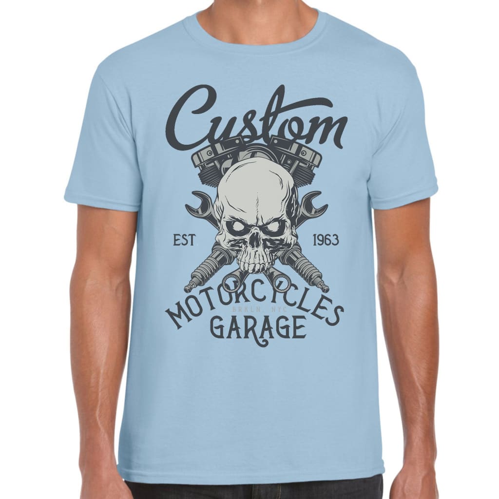 Custom Motorcycles Garage T-shirt