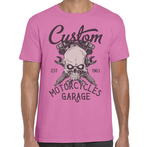 Custom Motorcycles Garage T-shirt