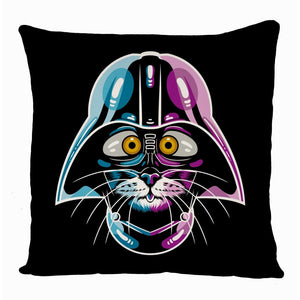Darth Cat Cushion Cover