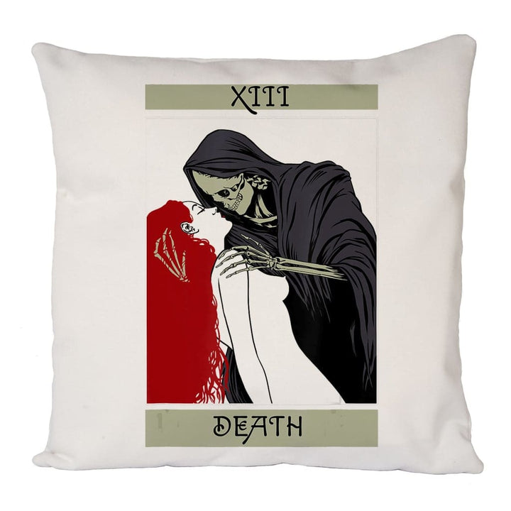 Death Kissing Cushion Cover