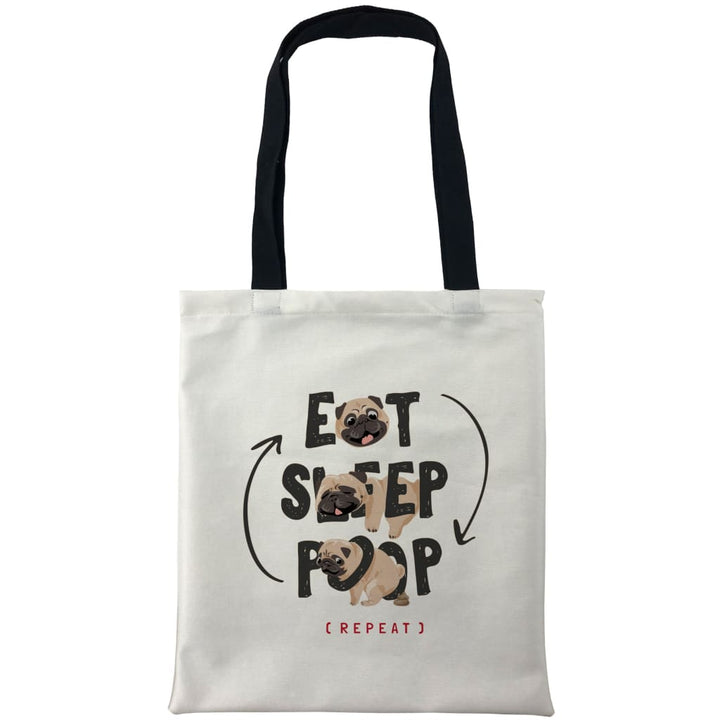 Eat Sleep Pug Bags
