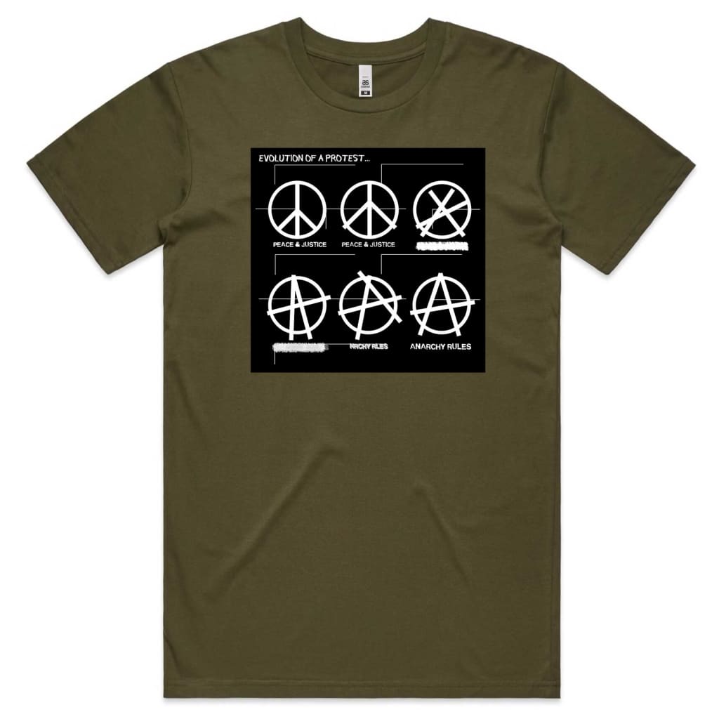 Evolution of Protest T-shirt