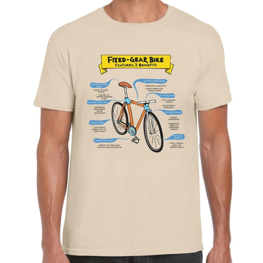 Fixed-Gear Bike T-Shirt