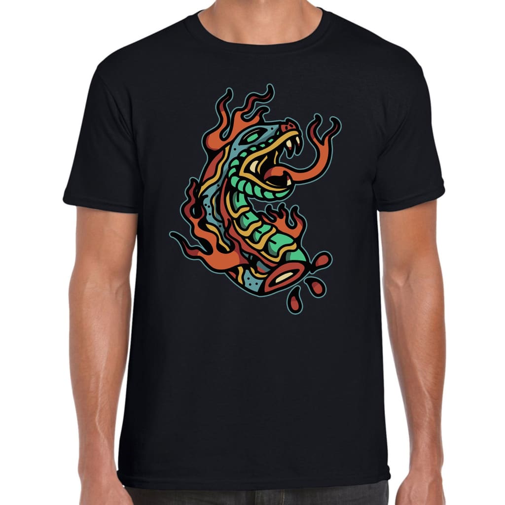 Flame Snake T-shirt