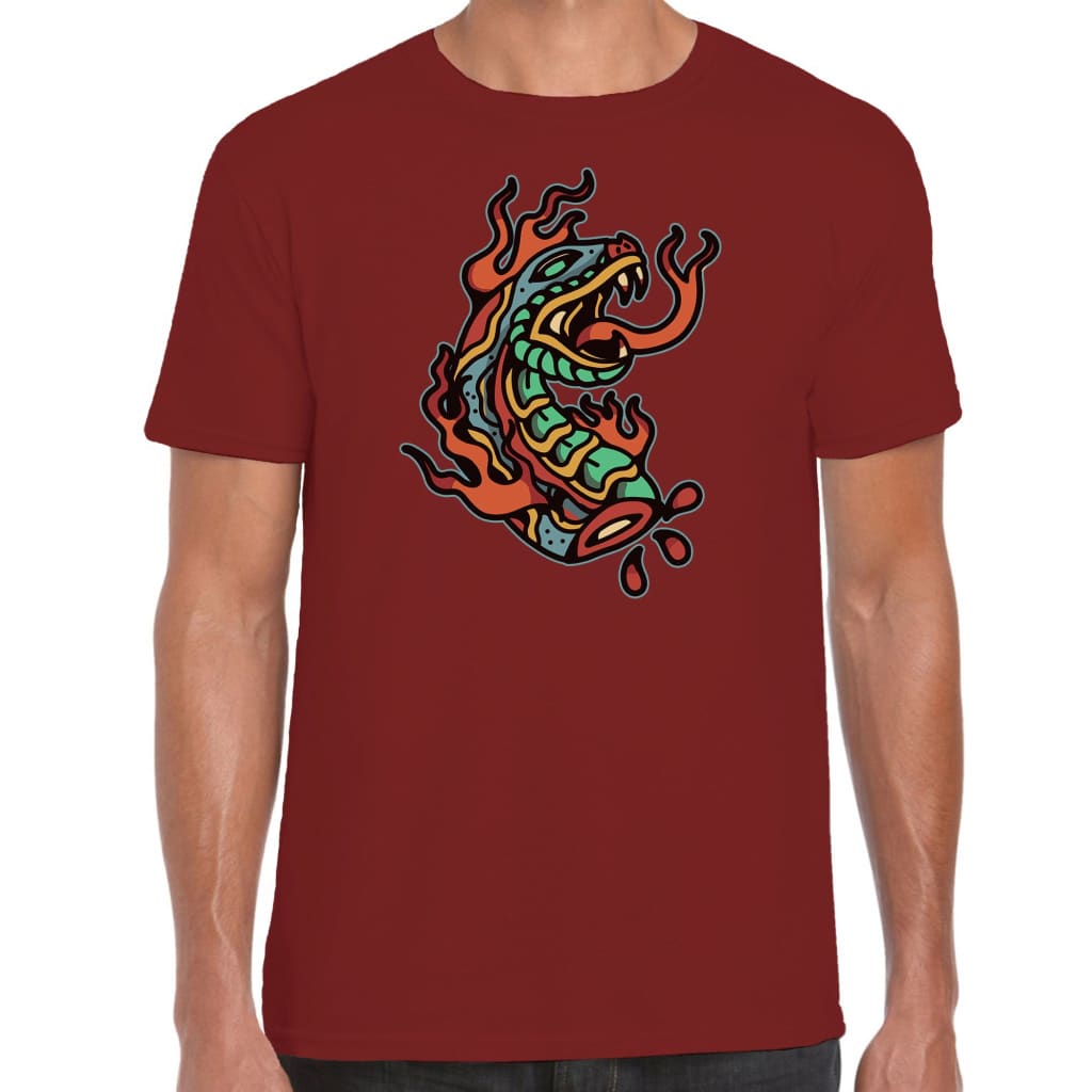 Flame Snake T-shirt