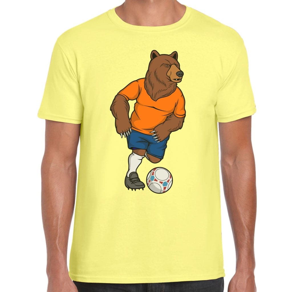 Footballer Bear T-Shirt