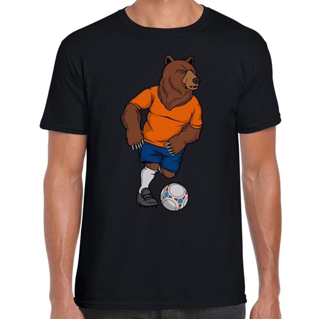 Footballer Bear T-Shirt