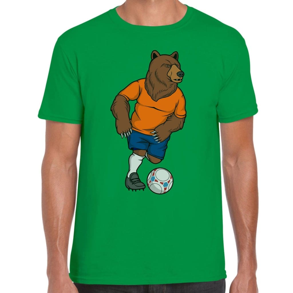 Footballer Bear T-Shirt