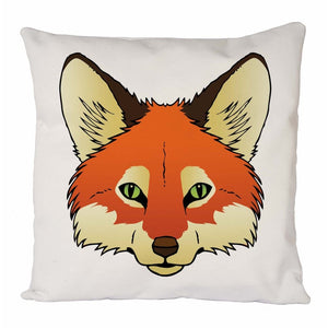 Fox Head Cushion Cover