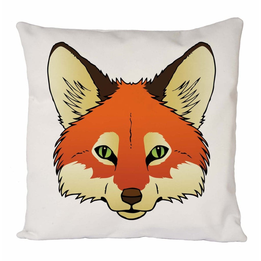 Fox Head Cushion Cover
