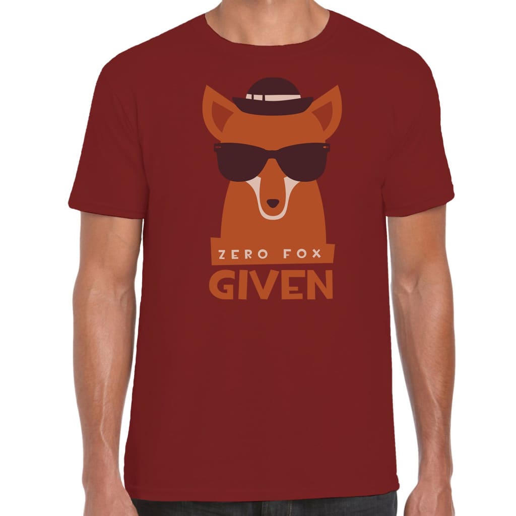 Zero Fox given T-shirt